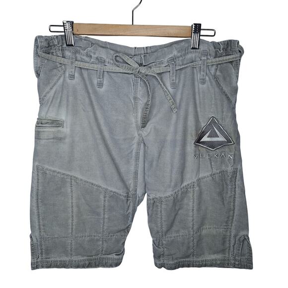 Vulcan Fight Company Jiu Jitsu Lifestyle Shorts Gi 32 Small AO Logo Embroidered - Picture 1 of 8